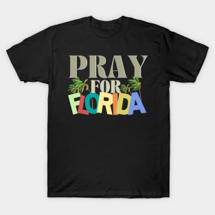 Pray for Florida Hurricane Ian T-Shirt